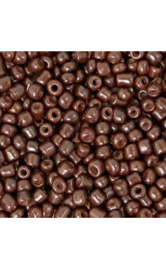 Seed beads 8/0 (3mm) Charlton brown